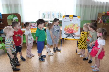 Рисуем плакат "Никто не забыт, ничто не забыто"