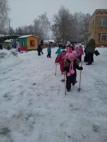 Зимнее развлечение "Поиск клада"